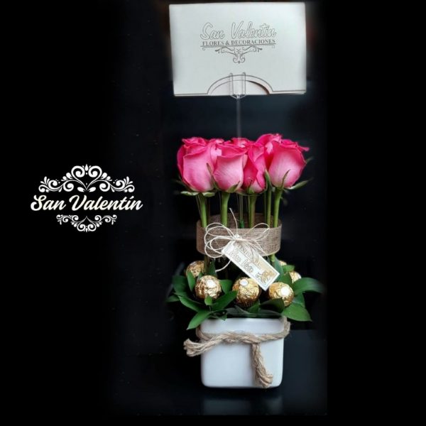 rosas chocolates floristeria ramo flores